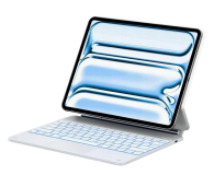 TYPECASE Etui Edge z klawiaturą do iPad Air 13" 2024/2025 biały - 1522735 - zdjęcie 1